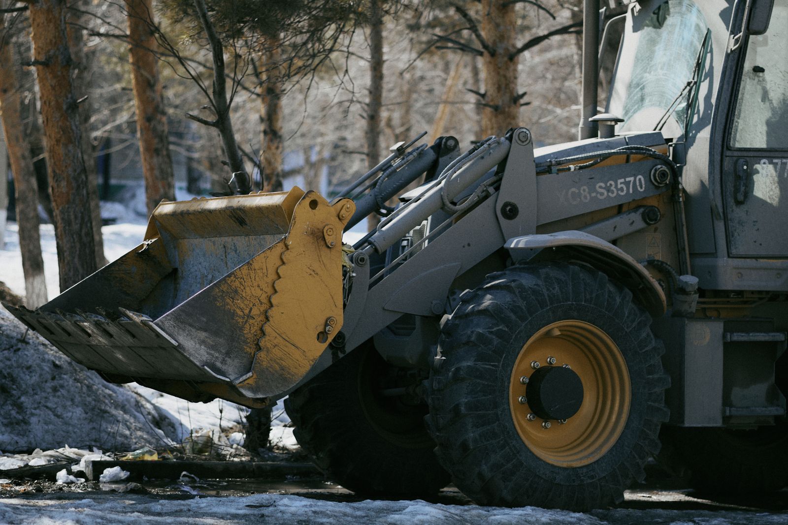 Construction sites — Access roads, laydown areas and site trailers kept operational.